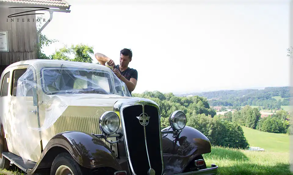 Hanomag Auto Vorbereitung