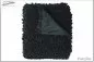 Preview: Webpelzdecke in Schaffelloptik, Rückseite Velboa, Größe 140 x 190 cm Farbe petrol