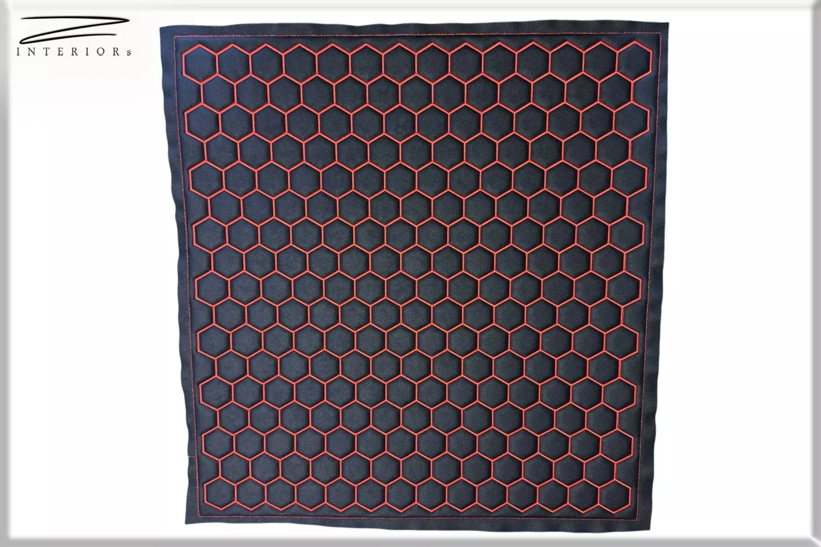 Hexagon gestickt