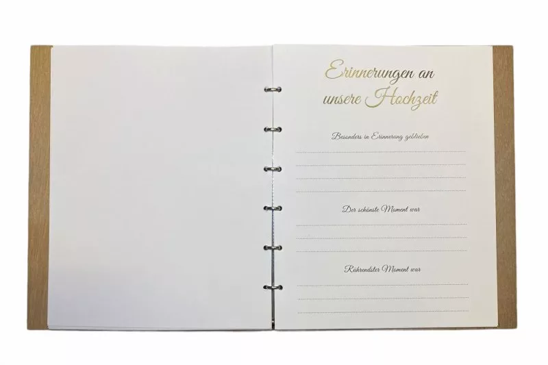 Design Hochzeitsbuch oder Stammbuch