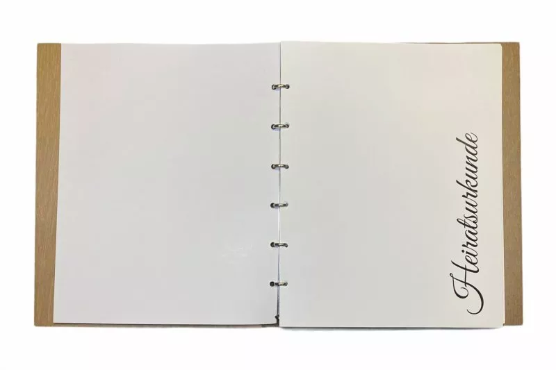 Design Hochzeitsbuch oder Stammbuch