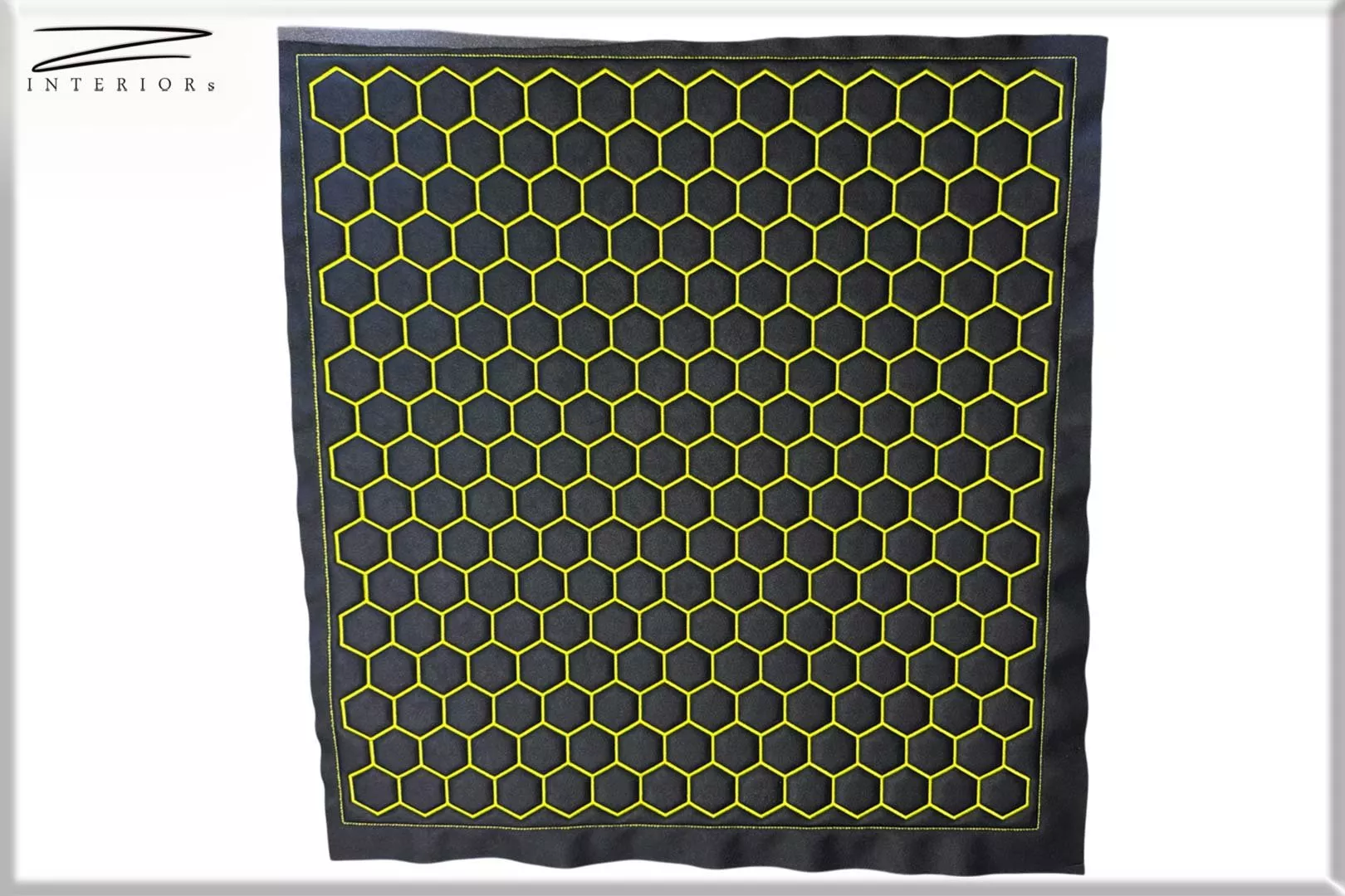 Hexagon gestickt