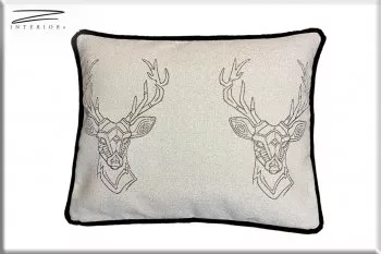 Kissen doppel Hirsch